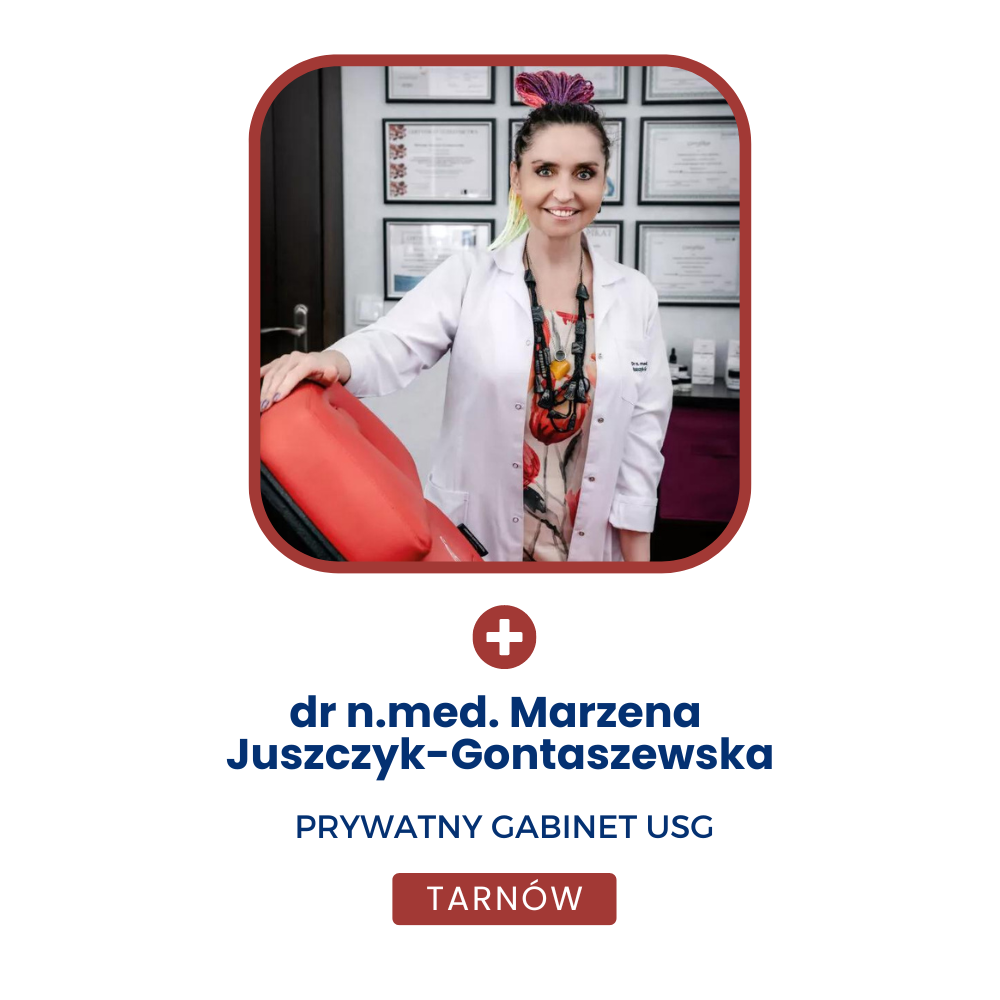 USG Tarnów prywatnie, Marzena Juszczyk-Gontaszewska
